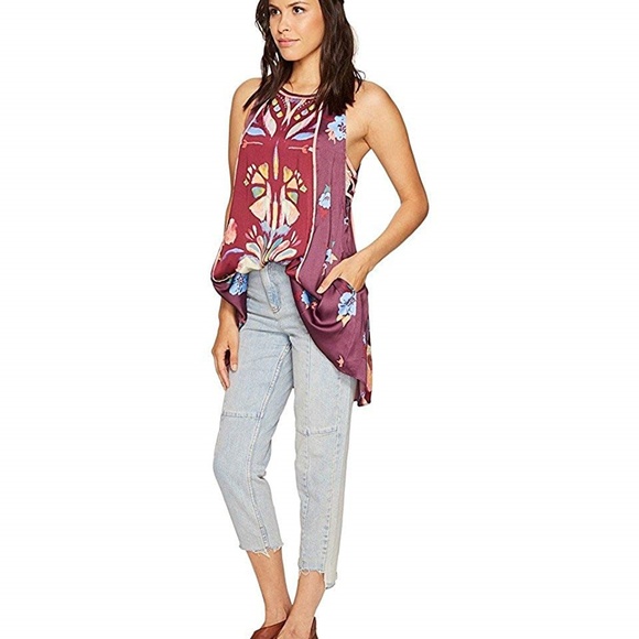 Free People Dresses & Skirts - Free People Dream Free Wine Dress/Tunic Small NWT